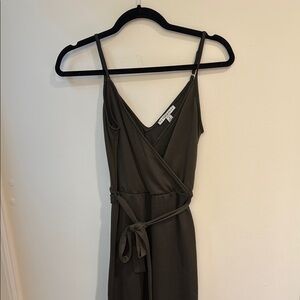 Elegant Olive Green jumpsuit